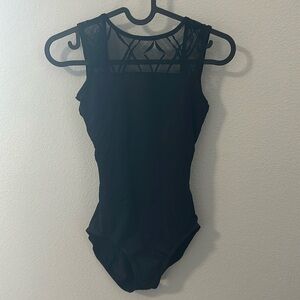 SoDanca size medium black leotard
